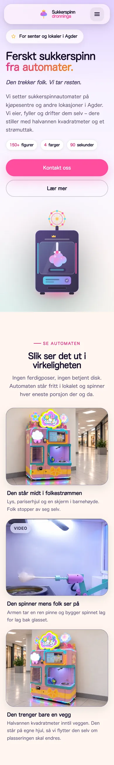Mobilvisning av Sukkerspinndronninga